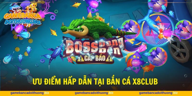 Nhiều tính năng đa dạng dành cho người chơi X8club