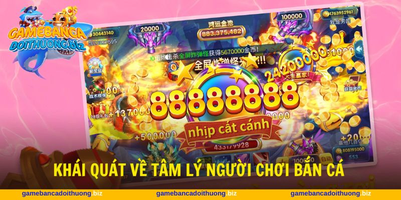 Tâm lý người chơi bắn cá ảnh hưởng kết quả thắng thua
